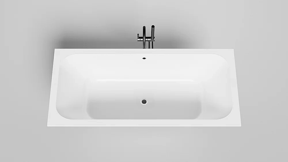 Ванна Salini Orlanda Axis S-Sense 170х75 103313M белая матовая