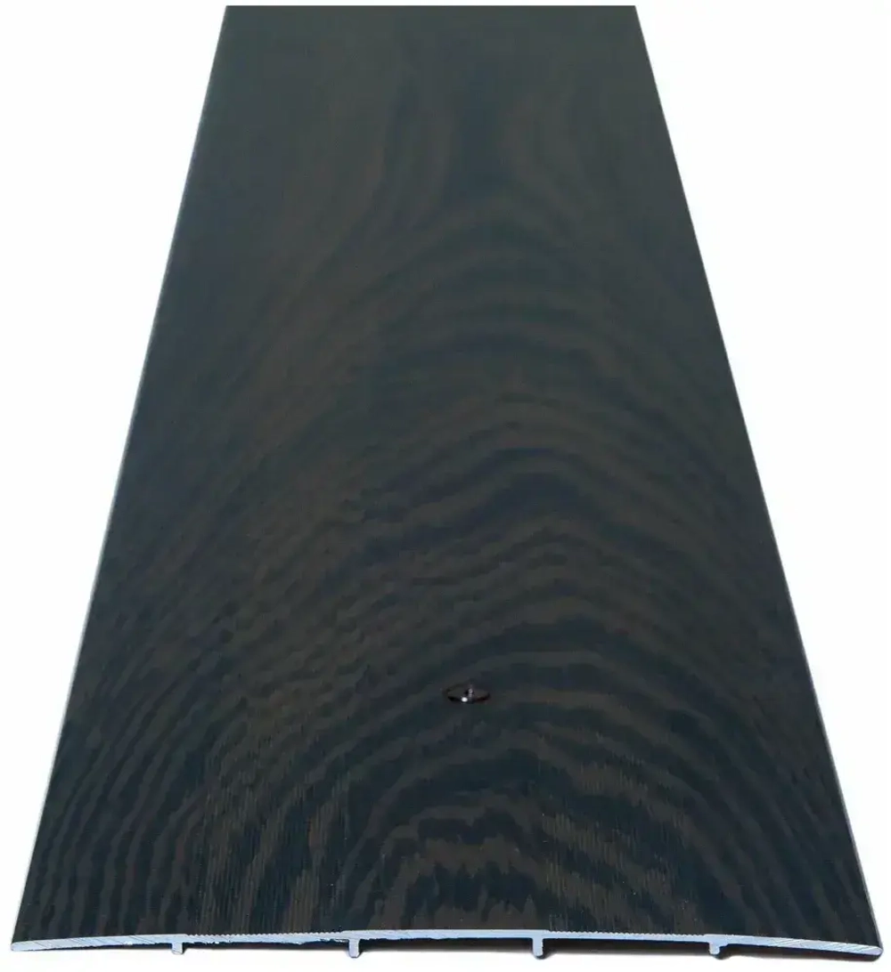 Порог алюминиевый прямой Венге 100мм х 1,35м