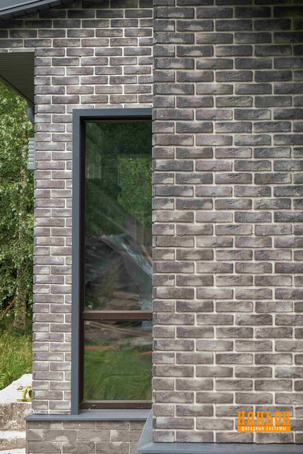 Навесной декоративный камень Каньон, коллекция Конаковский кирпич