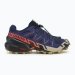 Кроссовки для бега Salomon Speedcross 6 maritime blue/black/cherry tomato