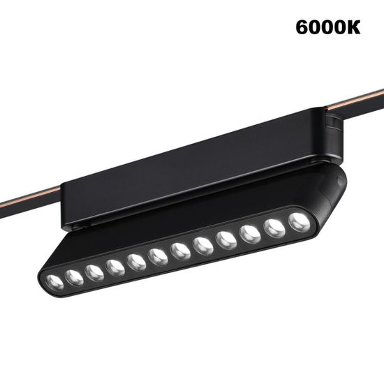 359465 SHINO NT24 100 черный Трековый смарт-светильник для низковольтного шинопровода с двумя режимами работы IP20 LED 12W 24V 3000-6000K EASY