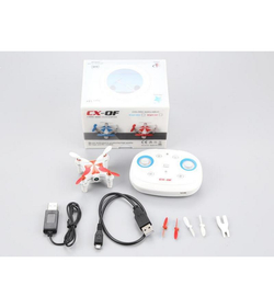 Р/У квадрокоптер Cheerson CX-OF-TX Mini, Wi-Fi, Optical Flow, RTF 2.4G (красный)