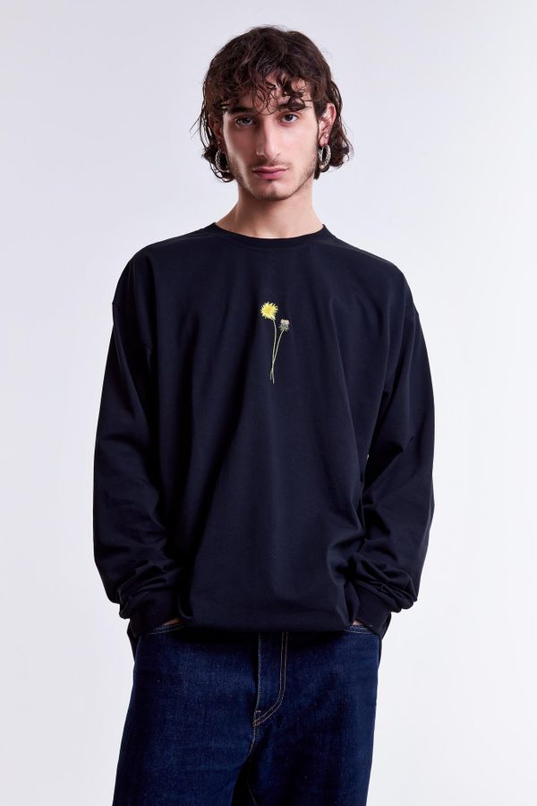 Лонгслив Одуванчик Синий - фото 3