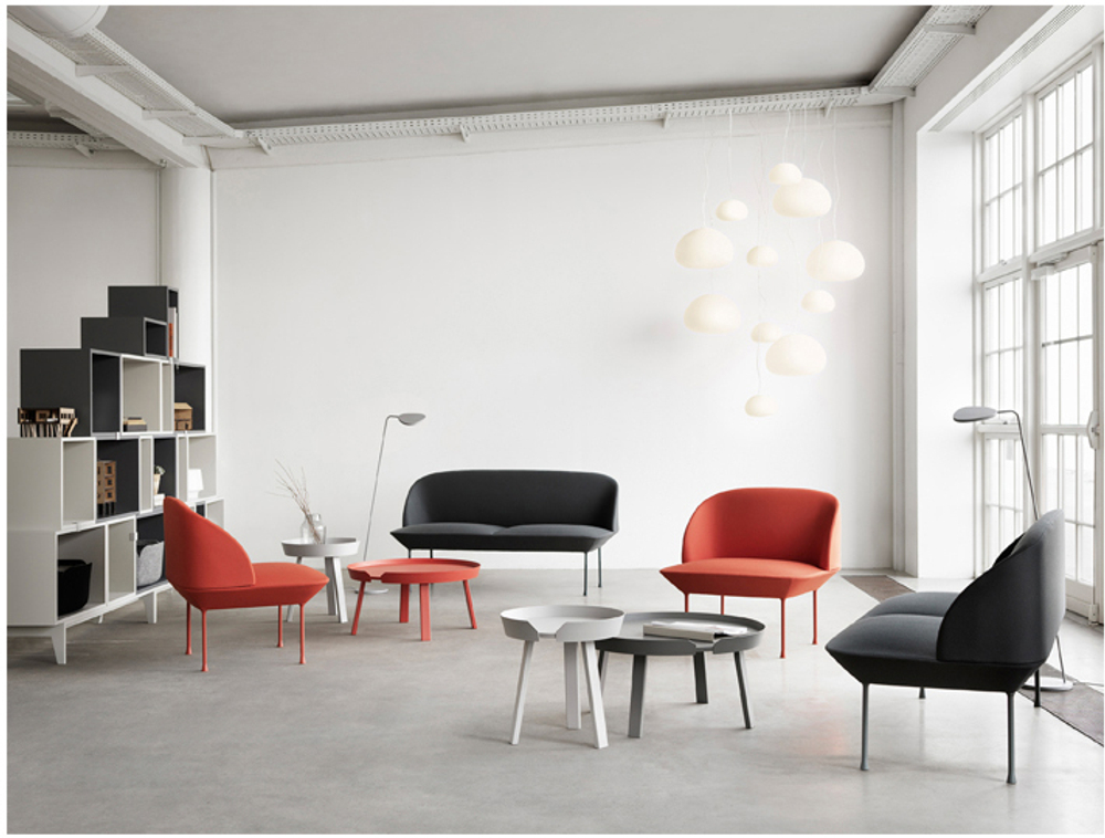 Pendant design lamp  Fluid by Muuto D42