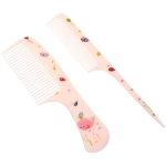 Расчески в наборе детские на блистере 2шт «Сияй и Мерцай!», китёнок, 14*4/16*2,5см