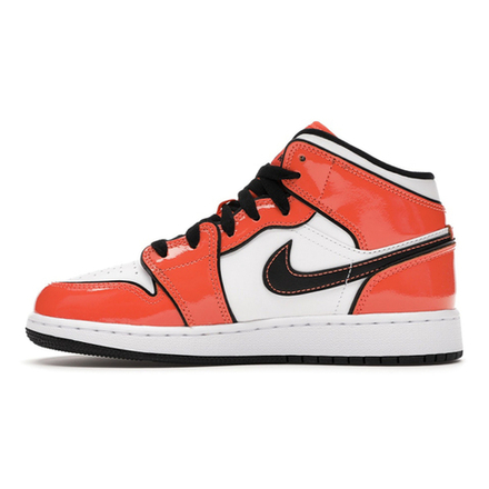 Кроссовки Air Jordan 1 Mid GS Turf Orange