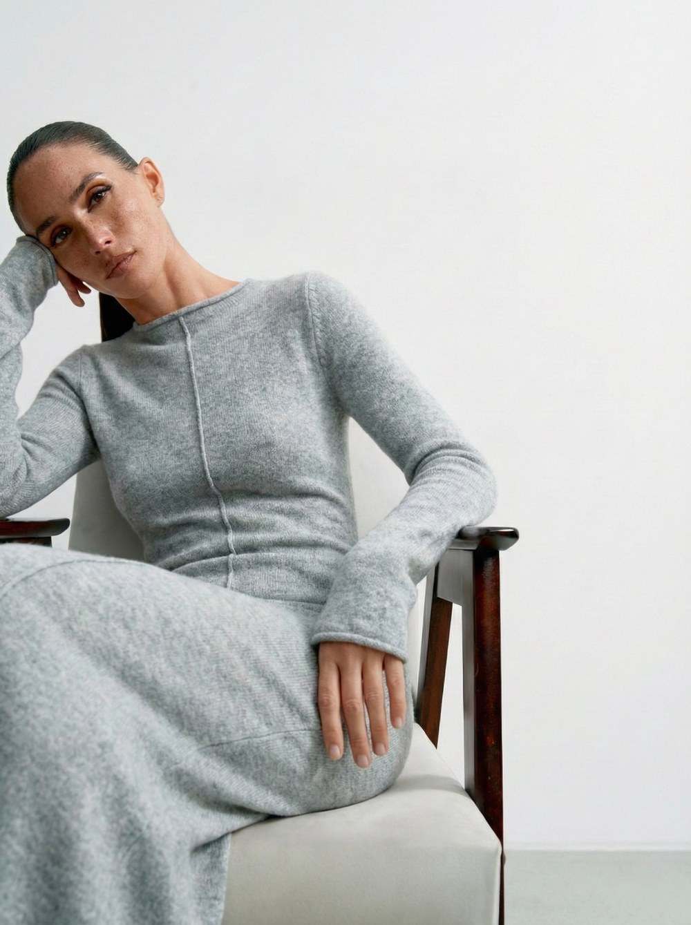 Платье RUBY, серый