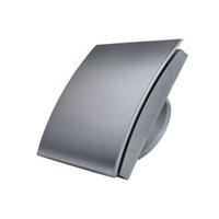 Вытяжной тонкий вентилятор для ванн ММ-Р 06 металл овал 90 м³/час с обратным клапаном металл