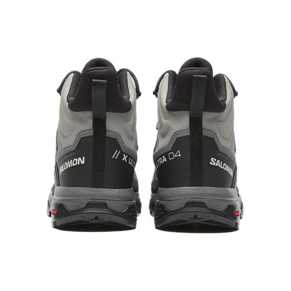 Salomon X Ultra 4 Великолепная модель с высокими каблуками, выполненная в черном цвете.