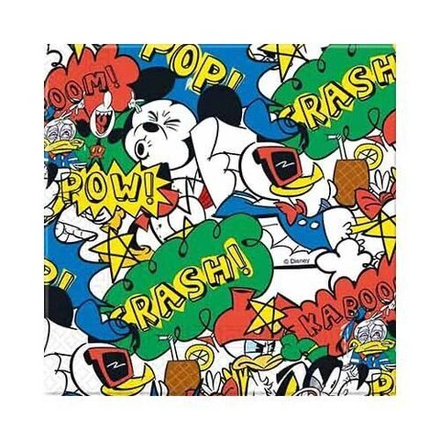 Салфетки Микки Олдскул, 20 штук