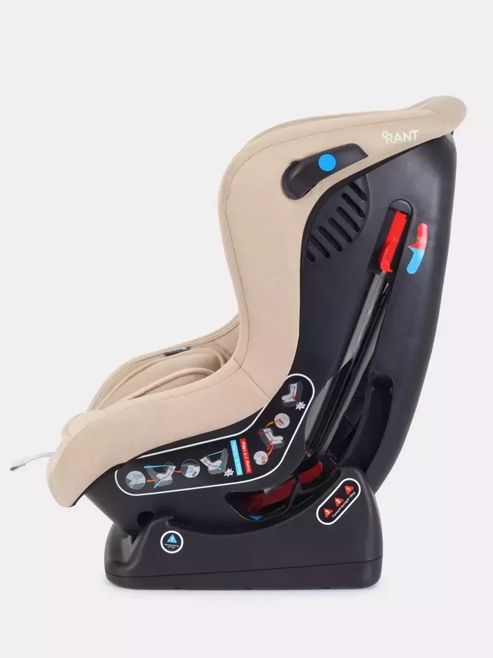 Автокресло RANT LB-777 "Pilot" Active Line (Beige) группа 0-1 (0-18 кг)
