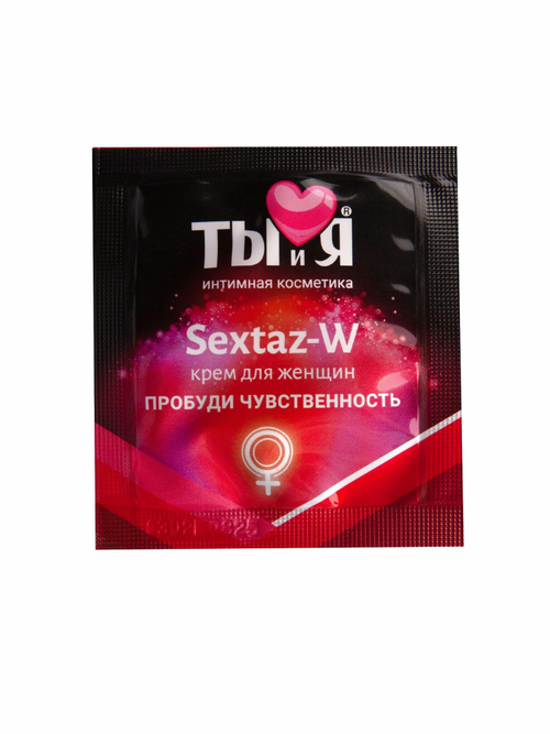 Возбуждающий крем для женщин Sextaz-W, саше 1,5 г
