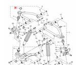 Стопорное кольцо Yamaha Grizzly 300 (1SCF31830000)