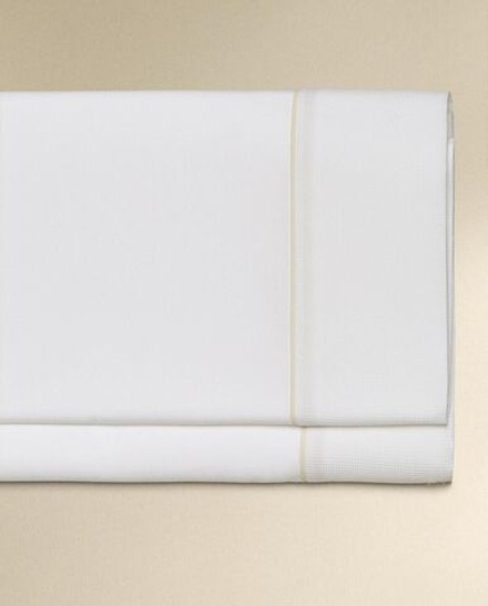 Zara Home - Простыня pika с трубой, белый, 240x280 см
