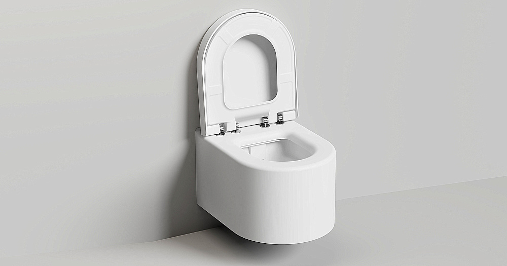 Унитаз подвесной Salini Gemelli 240121KSM безободковый, с крышкой микролифт, белый матовый