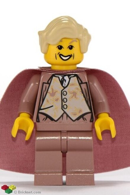 Минифигурка LEGO hp029 Златопуст Локонс (Без волос и плаща)