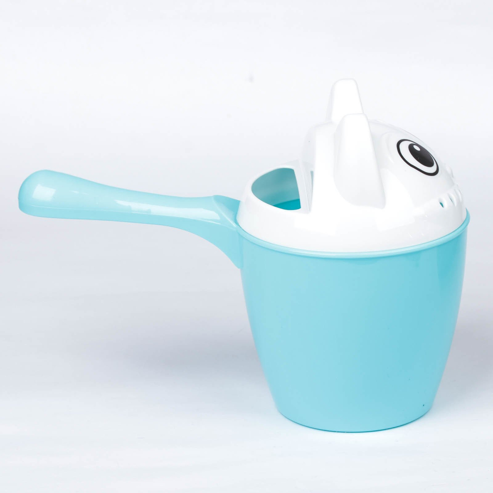 Ковш с крышкой "Котофей" (голубой) М6474