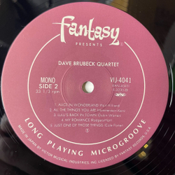 Винтажная виниловая пластинка LP The Dave Brubeck Quartet (Japan 1984) (No Obi) Stardust