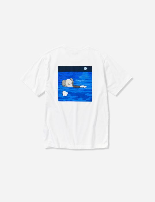 UNIQLO x KAWS Graphic White Blue T-Shirt