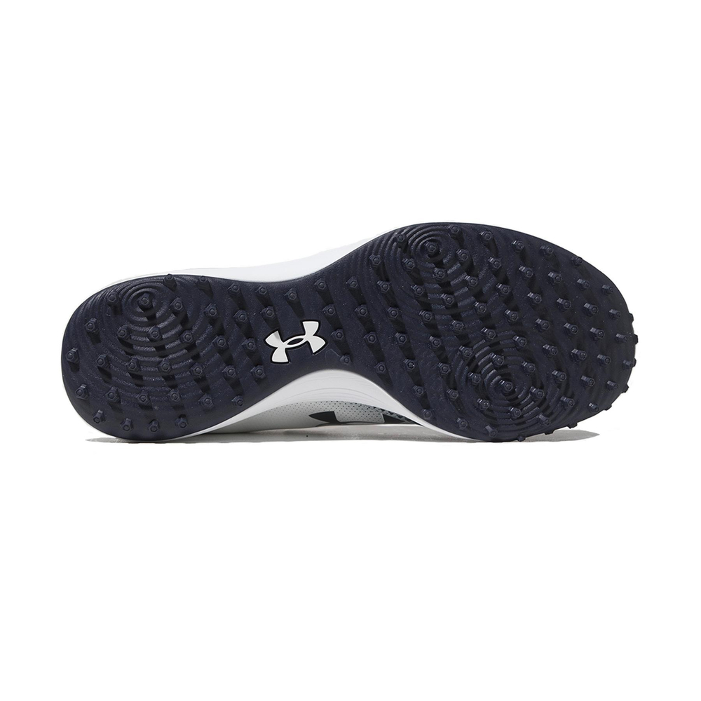 Under Armour Extreme 2.0 Low Top Upper Height Baseball Shoes Men"s White Blue