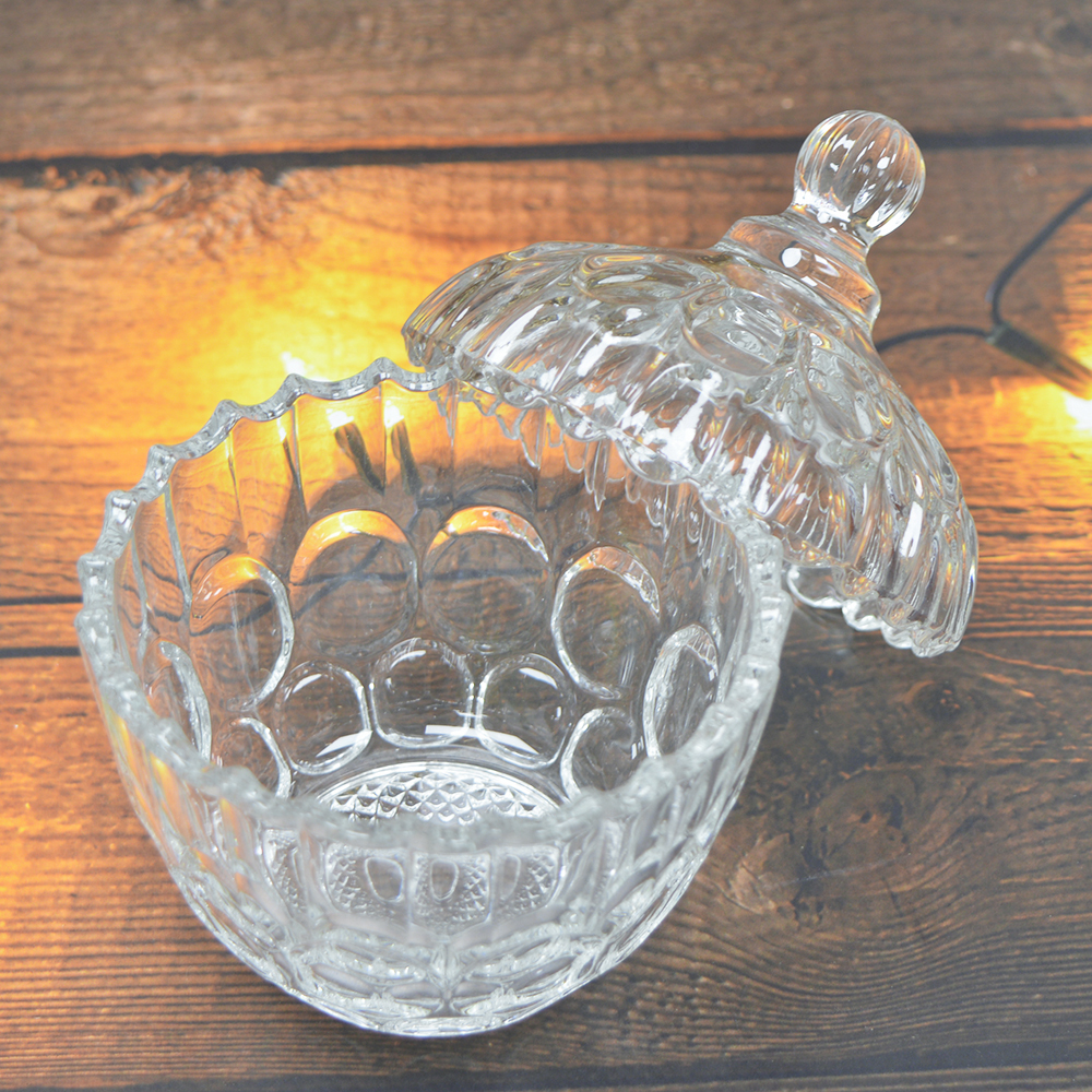 Ваза для конфет и печенья d11см h14см, TG046