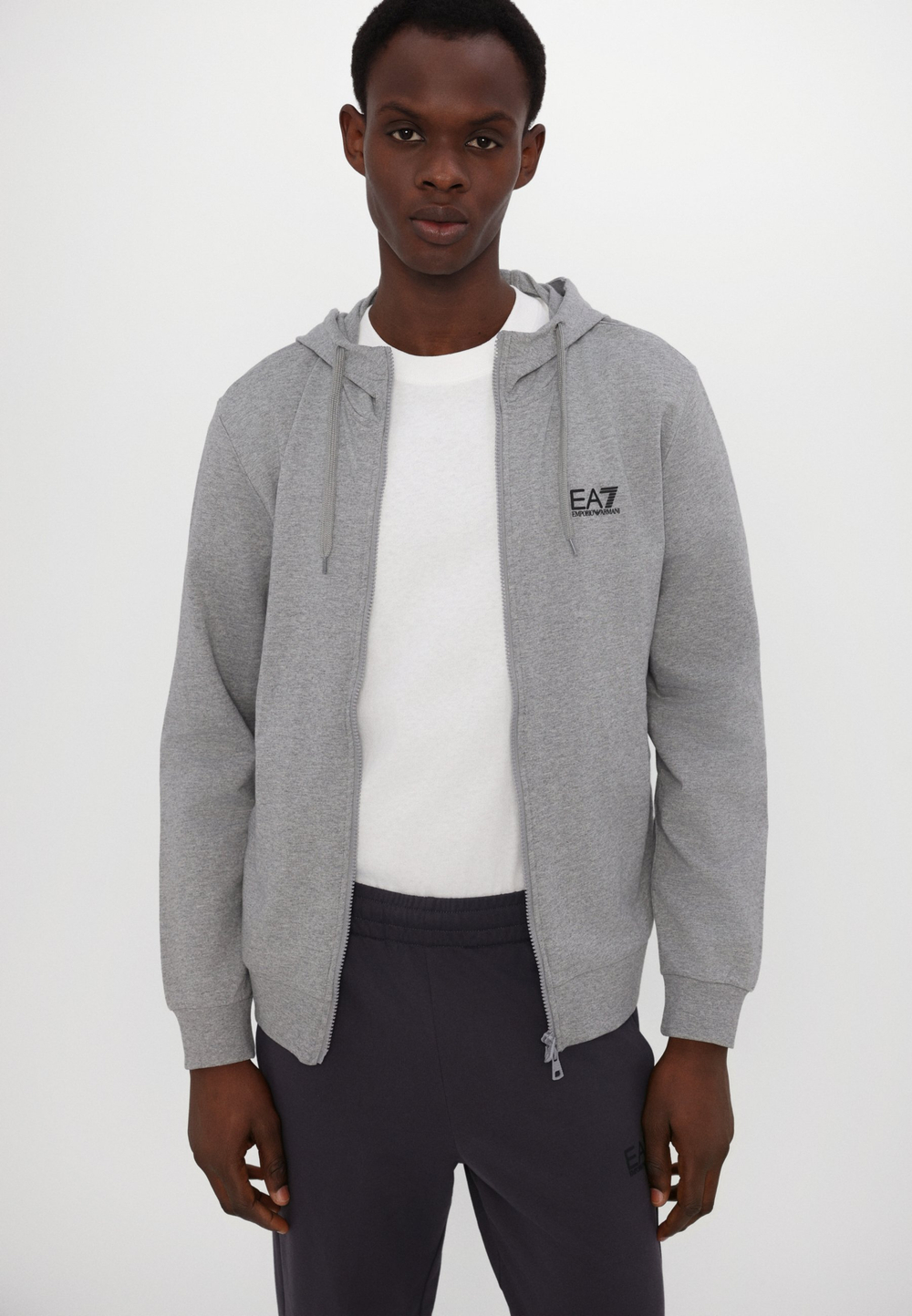 EA7 Emporio Armani UNISEX - Толстовка на молнии - Серый