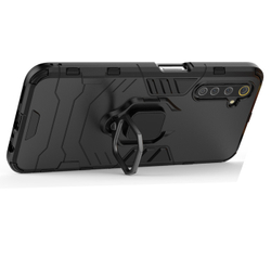 Противоударный чехол с кольцом Panther Case для Realme 6 Pro