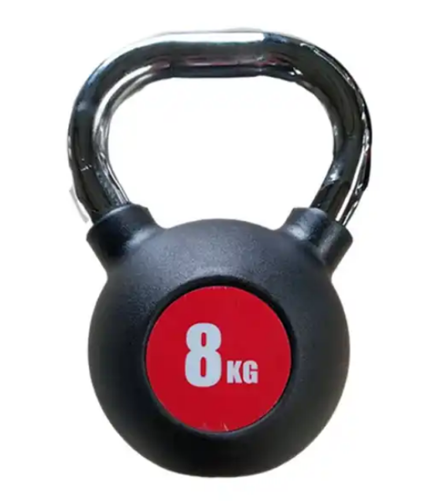 Cast iron kettlebell 8 kg