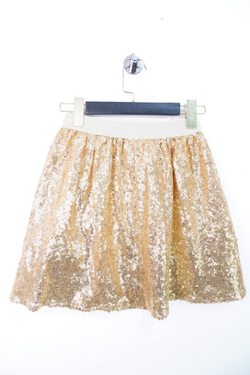 Юбка усыпанная пайетками, на 9/10 лет