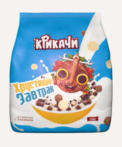 СУХОЙ ЗАВТРАК КРИКАЧИ МИКС 250ГР