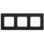 FLITE Рамка 3-местная IP55 Рпро-3-55-ФлЧ черный IEK