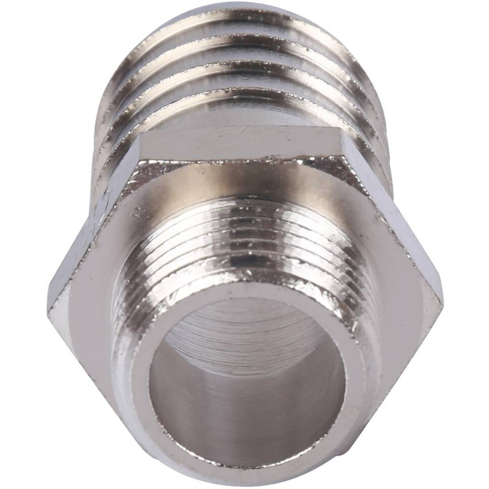 Штуцер НР никелированный 1/2"x25 STOUT