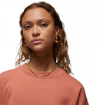 Баскетбольная женская толстовка Jordan Flight Fleece Orange Sweatshirt