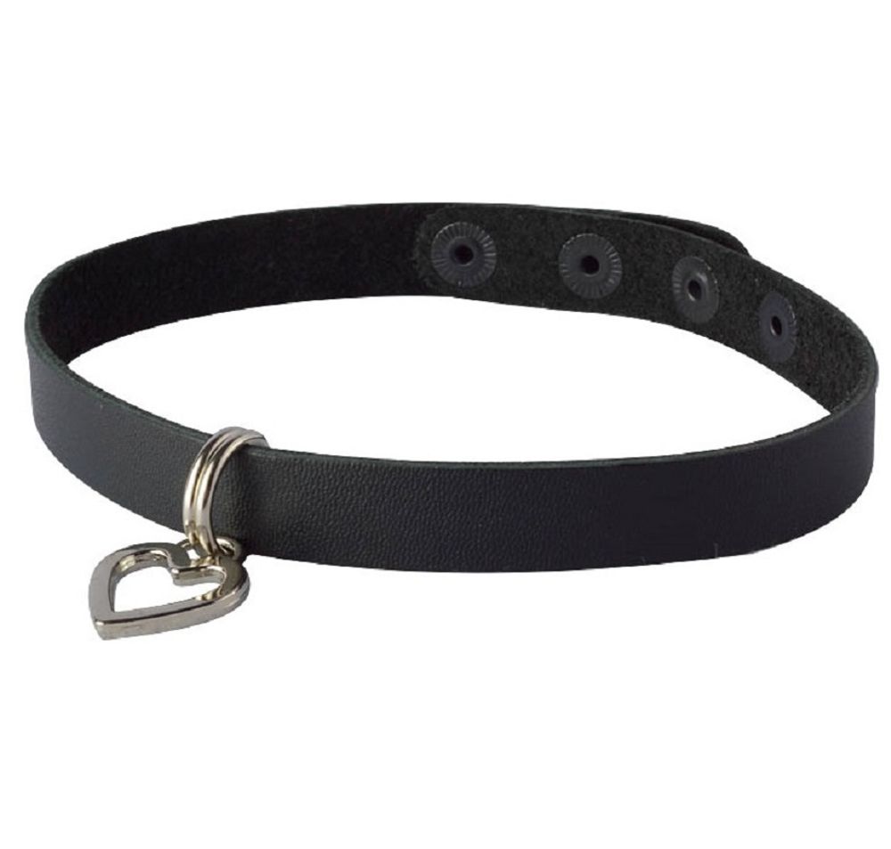 Чокер sitabella с сердечком чёрный