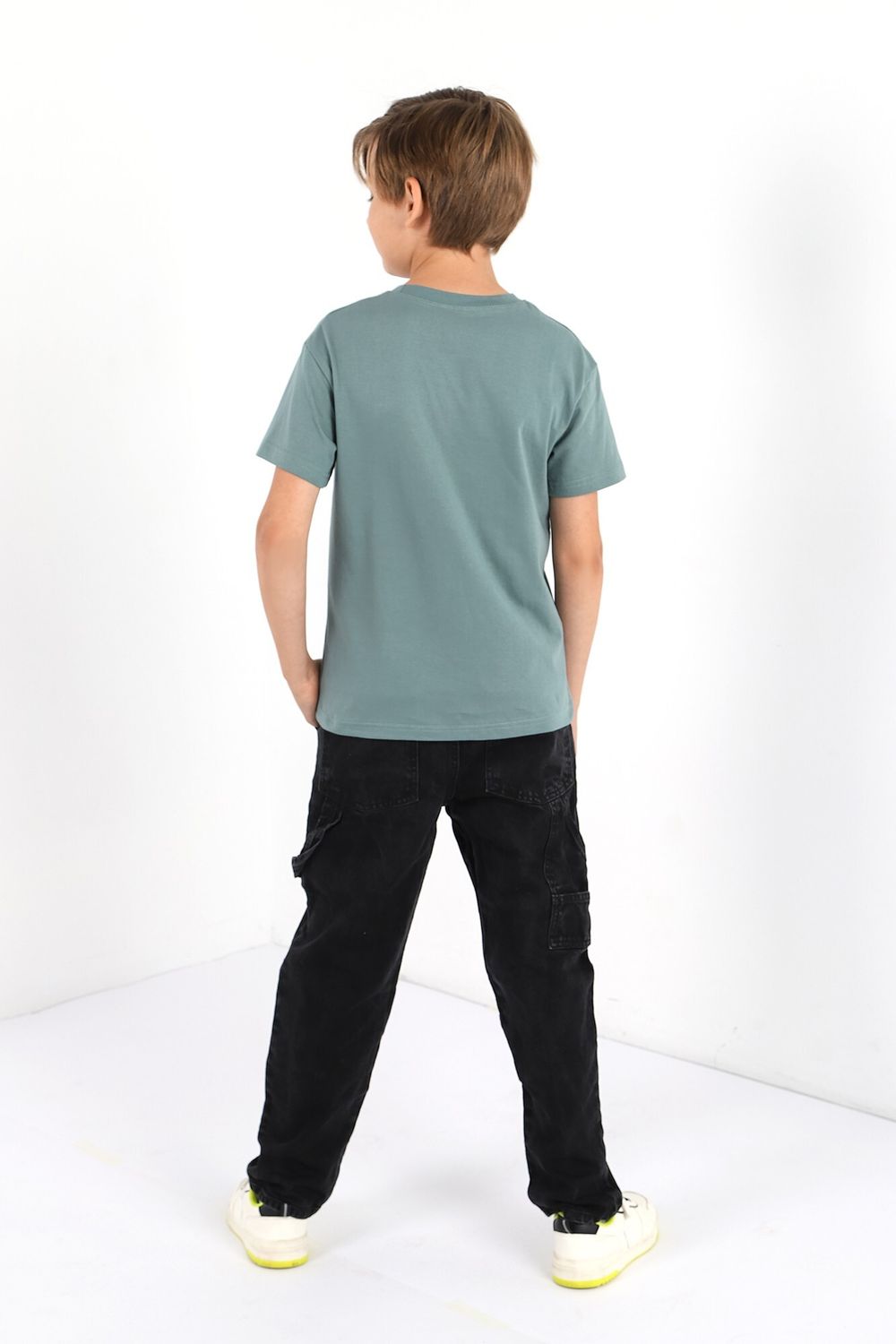 Фуфайка (футболка) для мальчика Кэш-2 Виотекс СВЕТЛЫЙ ХАКИ