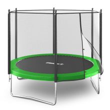 Батут UNIX Line Simple 10 ft (305 см) с внешней защитной сеткой, зеленый