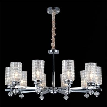 Люстра потолочная ILLUMICO E14  IL8678-10P-20 CR