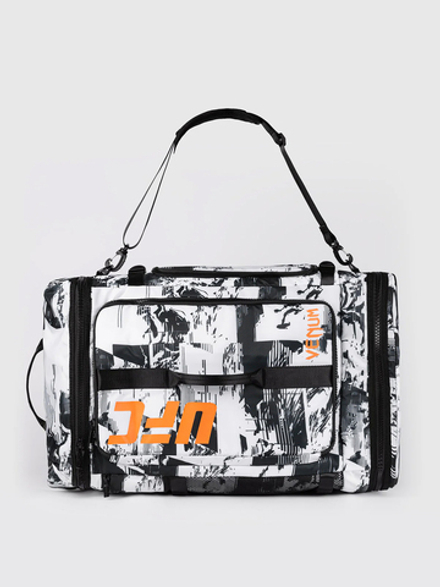 Сумка спортивная Venum UFC Zenith Fight Week Black/White/Orange