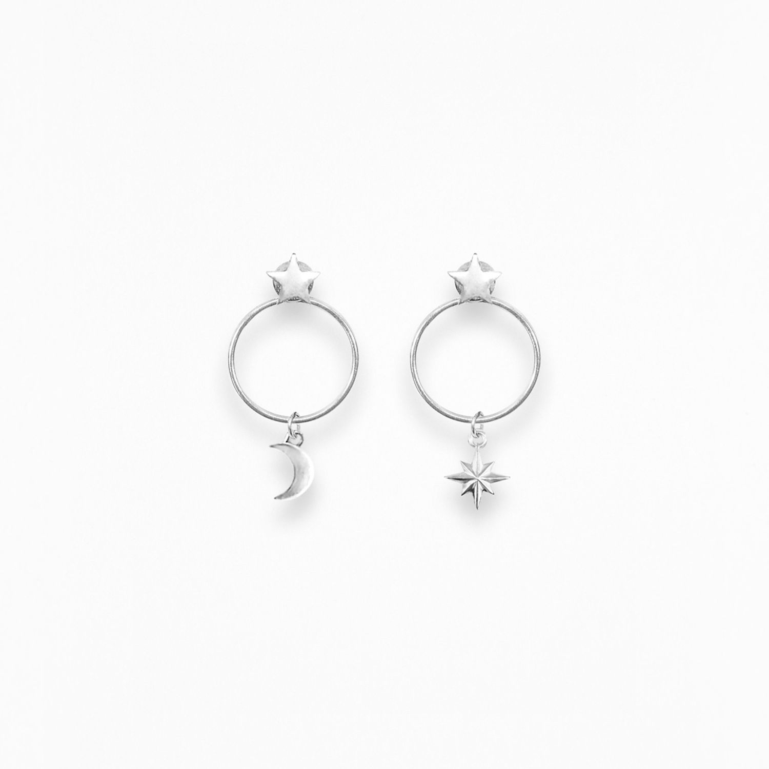 Серьги O NIGHT EARRINGS SILVER