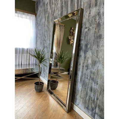 Напольное зеркало "Уилшир" Silver LH