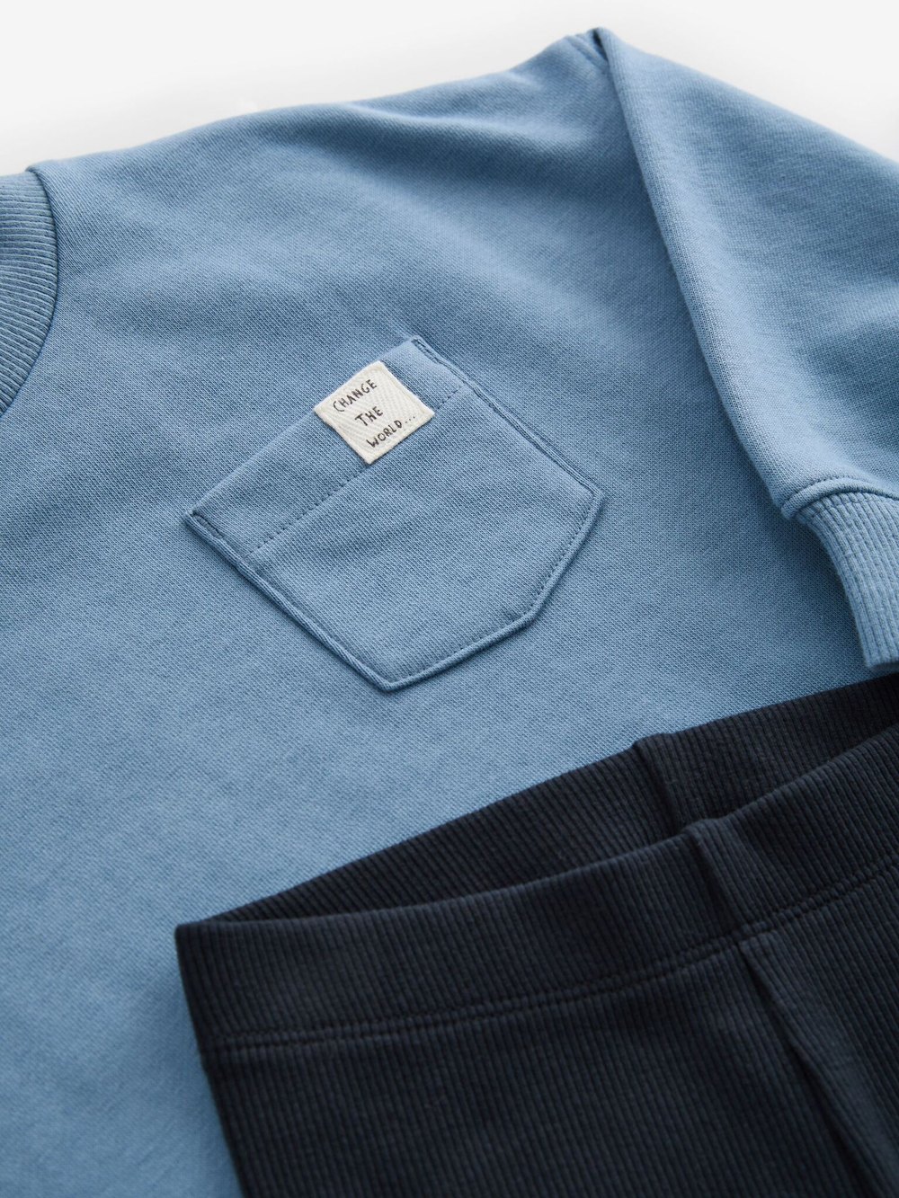 Толстовка и легинсы в комплекте для мальчика Next N96-341, Синий