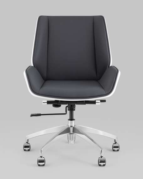 Кресло офисное TopChairs Crown SN серо-голубой