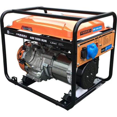 Aurora ABE 5500 RUN генератор гибридный (газ-бензин) с увеличенным баком 13 л, 2134116