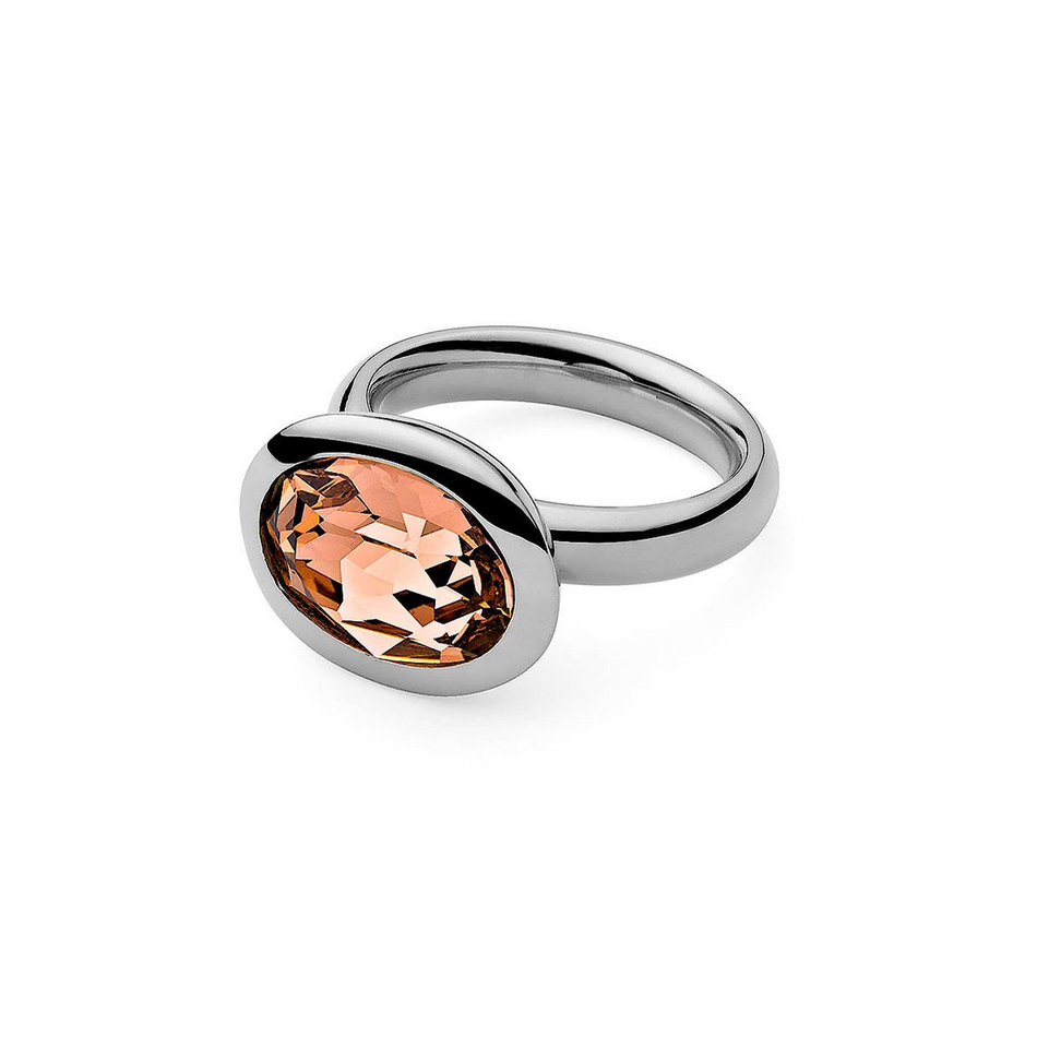 Кольцо Qudo Tivola Light Peach 16.5 мм 631611/16.5 BR/S
