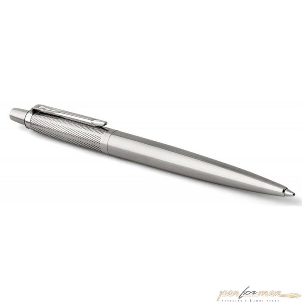 Шариковая ручка Parker Jotter Premium K176 St Steel Diagonal (1953197)
