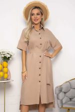 Платье Фруктовый коктейль (бежевое) П13656-18М LT Collection
