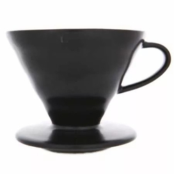 Воронка керамическая для приготовления кофе HARIO V60-02, черный матовый