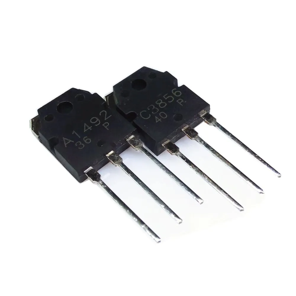 Транзистор 2SC3856 + 2SA1492 (TO-3P) комплиментарная пара