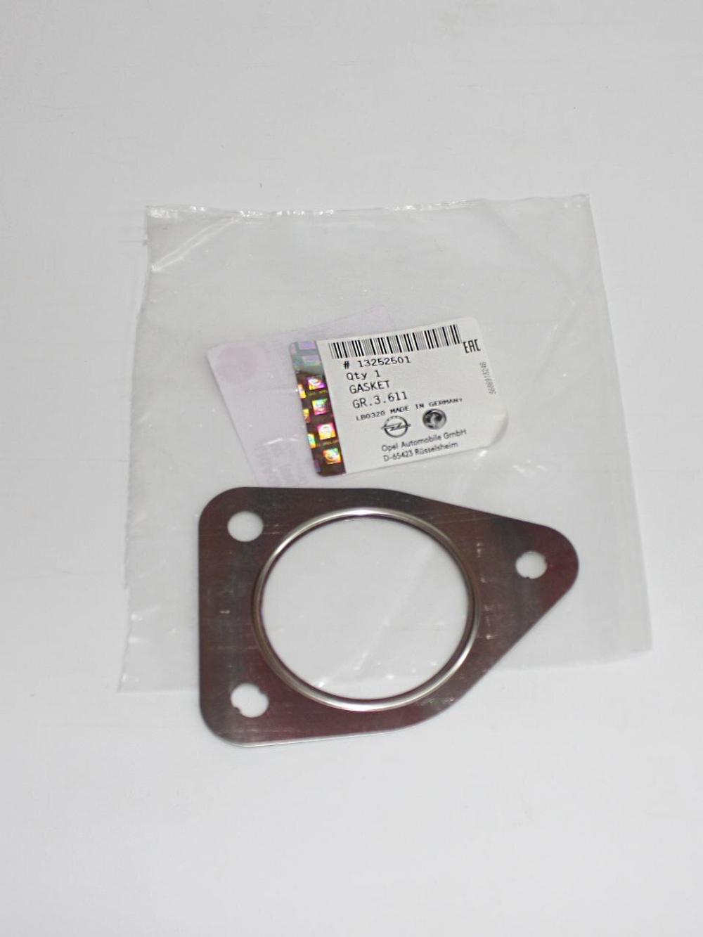 Прокладка катализатора нижняя GM 13252501 / 854468 для Opel Astra
