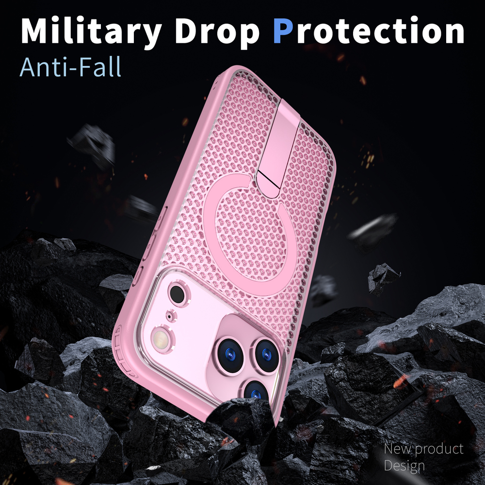 Прозрачный чехол Mesh Pro Magnetic Case для iPhone 17 Pro Max